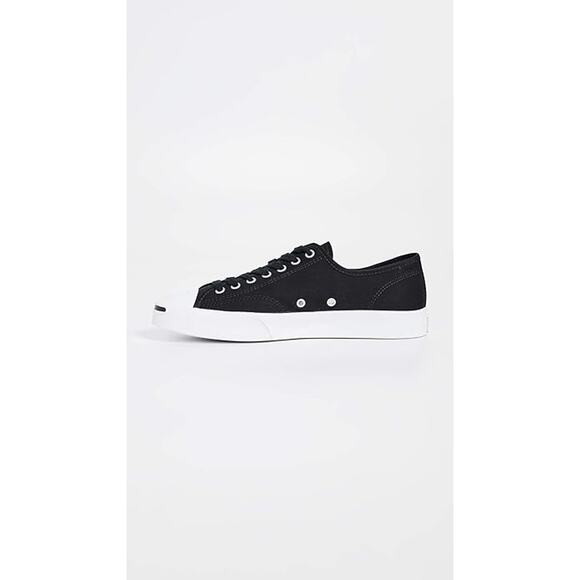 NWT Converse Unisex Jack Purcell Canvas Sneakers,Black/White,8 Women/6.5 Men US - Picture 3 of 6